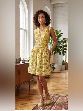 Anthropologie Plenty by Tracy Reese Niki Garden Trellis Lace Dress